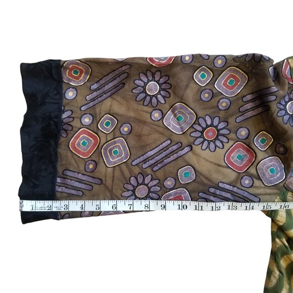 Sterling Kimono Shawl for Evening or Stage - Picture 8 of 11